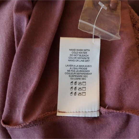 Anthropologie Eri + Ali Lace Off Shoulder Textured Lace Embroidered Top Small - Picture 10 of 11